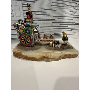 1986‎ Limited Edition Ron Lee Teddy Bear Factory Enameled Cast Metal Figurine